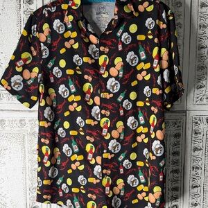 Bucees Chef Hot Sauce button down polo